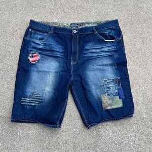 Parish Nation Denim Shorts